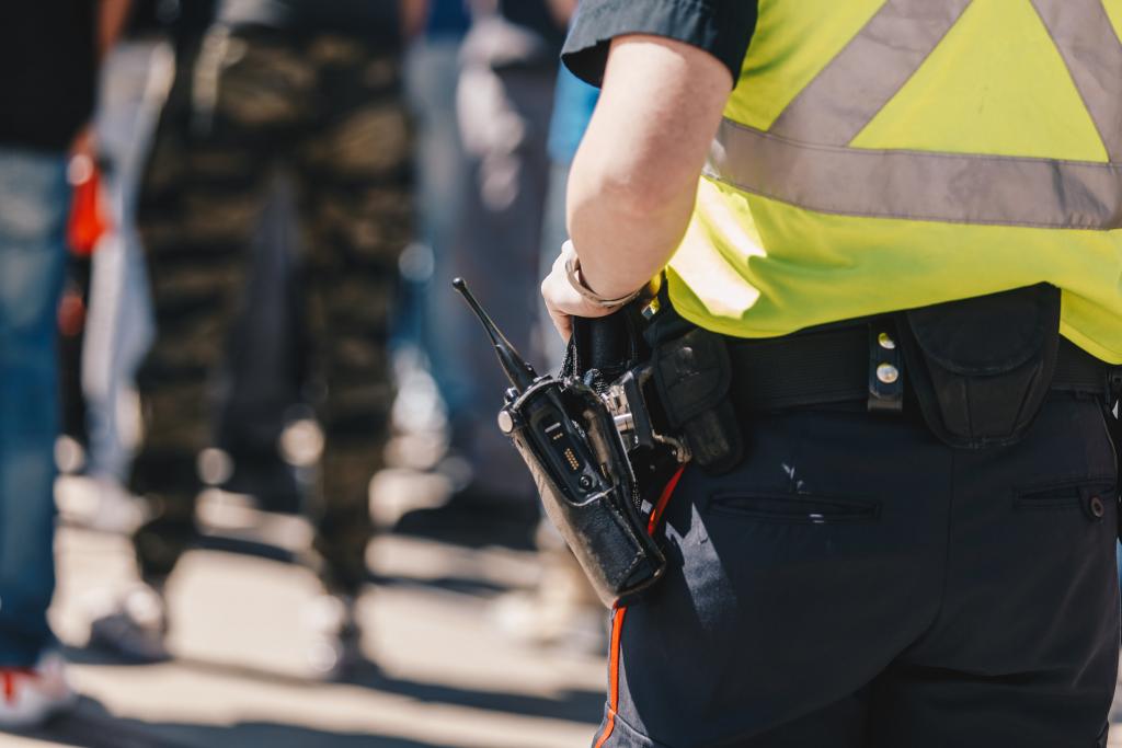 close up of police officer s utility belt 1024x683 1